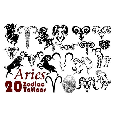 Aries Symbol On Wrist Design Water Transfer Temporary Tattoo(fake Tattoo) Stickers NO.10817